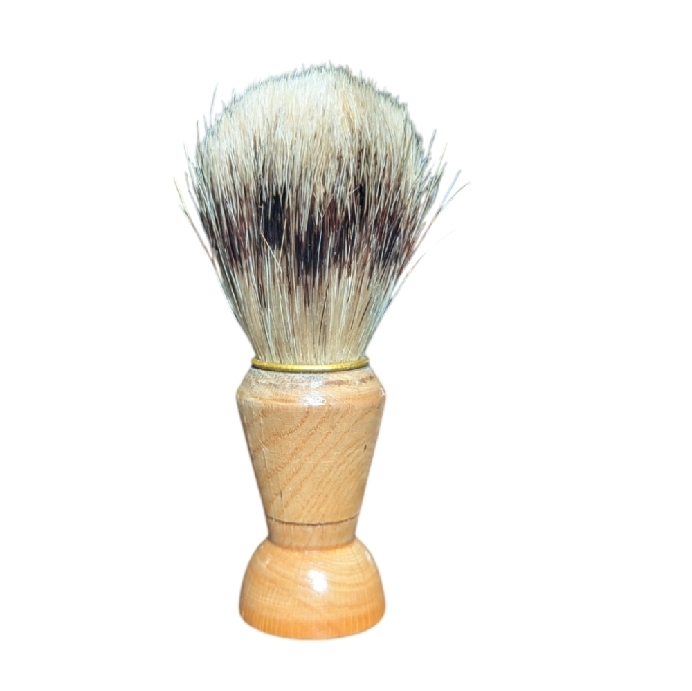 Vintage Boar Bristle Shaving Brush Tool Wood Handle Old Timey‎